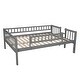preview thumbnail 29 of 46, Solid Wood Triple Bunk Bed - Full-Over-Full-Over-Full