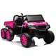 preview thumbnail 25 of 98, 24V Ride-On UTV Truck for Kids, 2-Seater, Remote Control, EVA Tires, Bluetooth, Music, & LED Lights