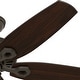 preview thumbnail 13 of 18, Hunter 52" Builder Outdoor Ceiling Fan with Pull Chain, Damp Rated