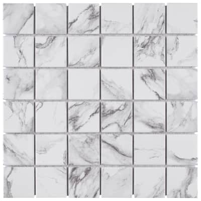 Merola Tile Katina Calacatta 11-5/8" x 11-5/8" Porcelain Floor and Wall Tile