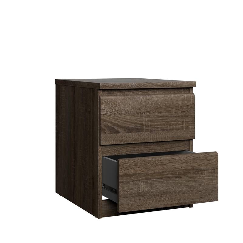 Porch & Den McKellingon Contemporary 2-drawer Nightstand