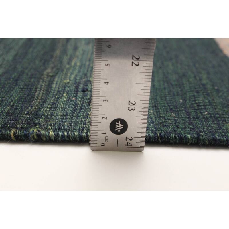ECARPETGALLERY Flat-Weave Ankara Multi Color Wool Kilim - 6'4 x 9'8