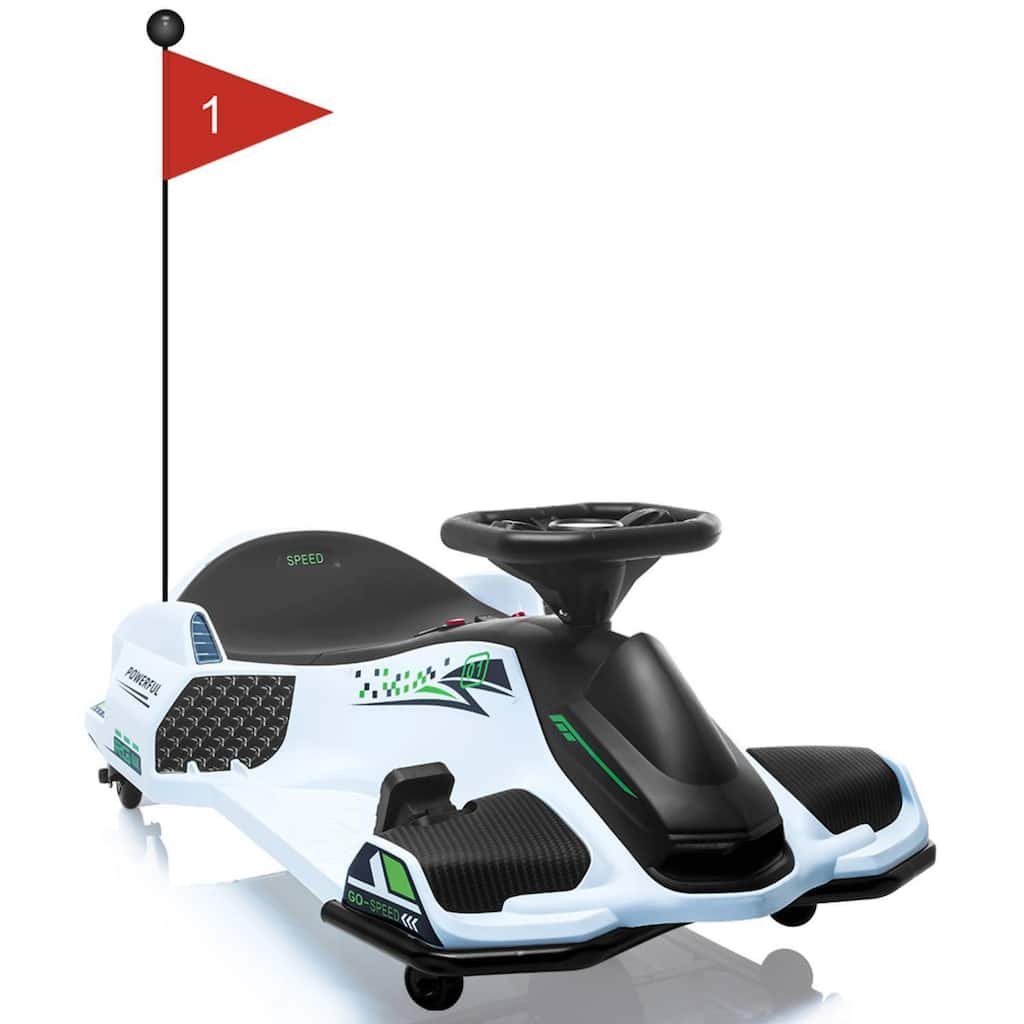 12V Electric Ride On Go Kart Kids Drifting Car for Kids Best Gifts