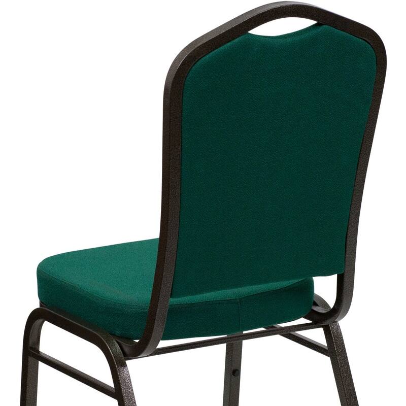 4 Pack Crown Back Stacking Banquet Chair - 20.25"D x 17.25"W x 38"H