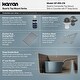 preview thumbnail 35 of 53, Karran Top Mount Double Equal Bowl Quartz Kitchen Sink - 33" x 22" x 9" - 33" x 22" x 9"
