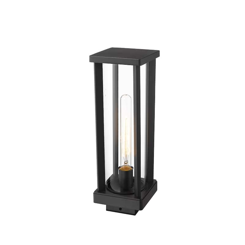 Z-Lite Glenwood 15" Tall Outdoor Single Head Post Light
