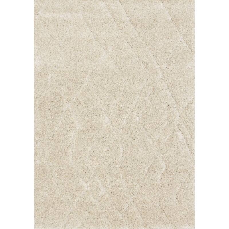HomeRoots Geometric Modern Rectangle Area Rug