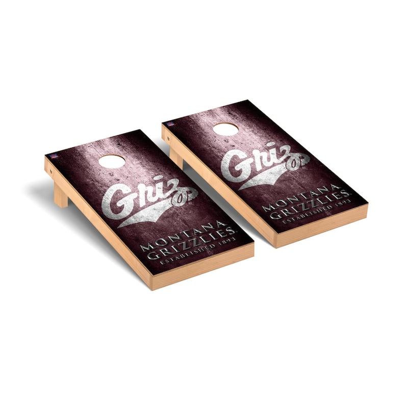 University of Montana Grizzlies Museum Cornhole Board Set