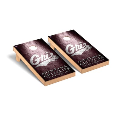 University of Montana Grizzlies Museum Cornhole Board Set