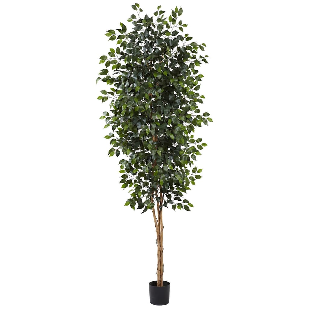 8Ft Artificial Christmas Tree - Victorian Elegance Indoor Holiday Decor - 96" Lush Green Tree - 8ft.
