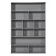 preview thumbnail 17 of 16, Twin over Twin Bunk Bed with 2 Drawers and Multi-Layer Cabinet