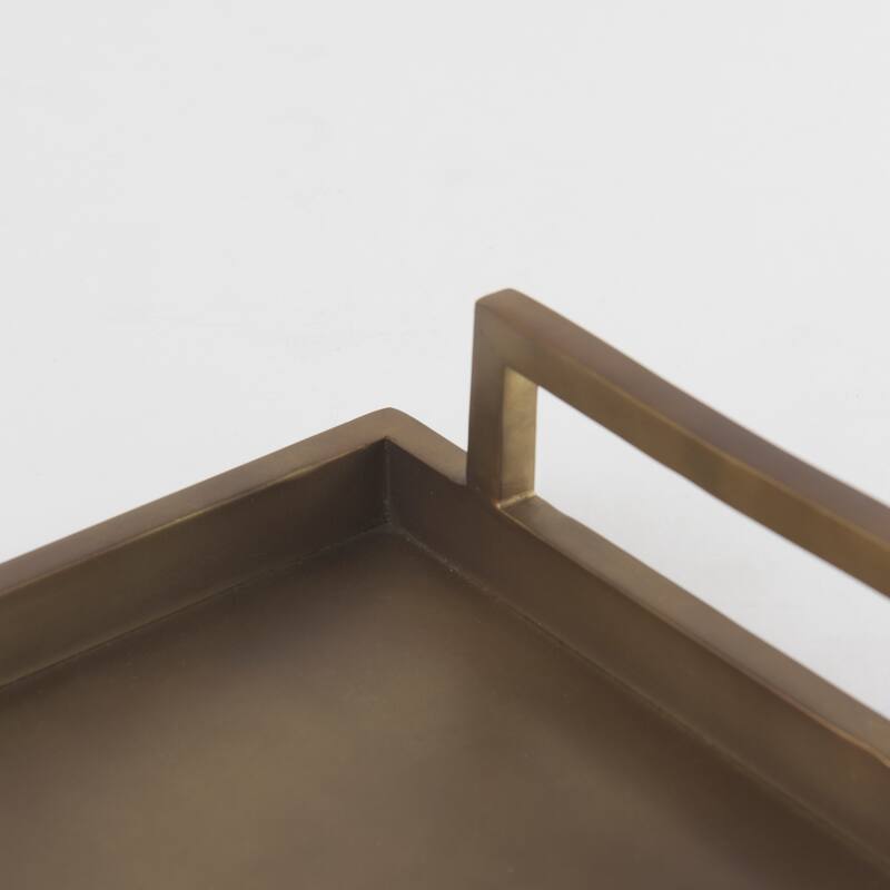 Shay Gold Aluminium Tray (Medium)