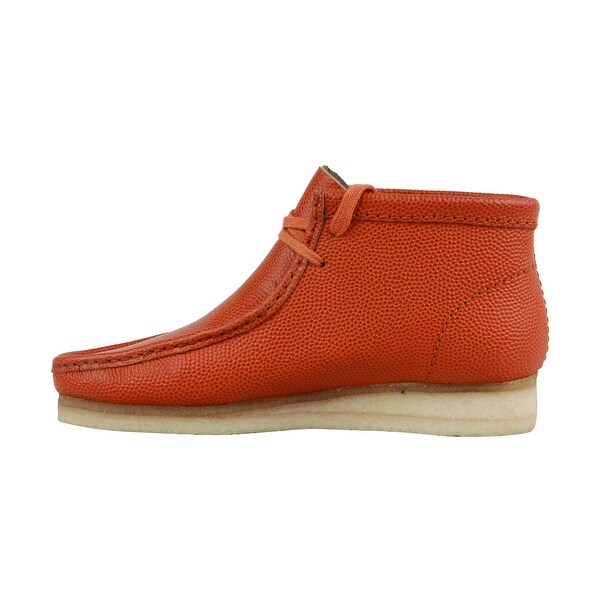 clarks orange shoes