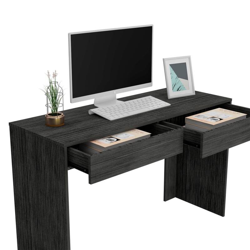 Acre 47-inch Wide Writing Computer Desk with 2 Drawers