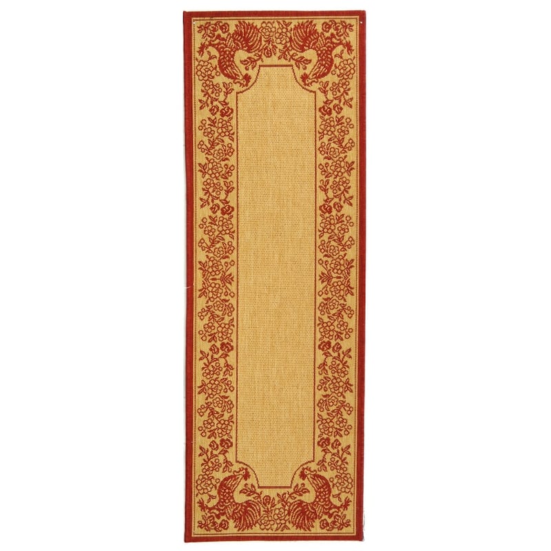 SAFAVIEH Courtyard Terry Indoor/ Outdoor Waterproof Patio Backyard Rug