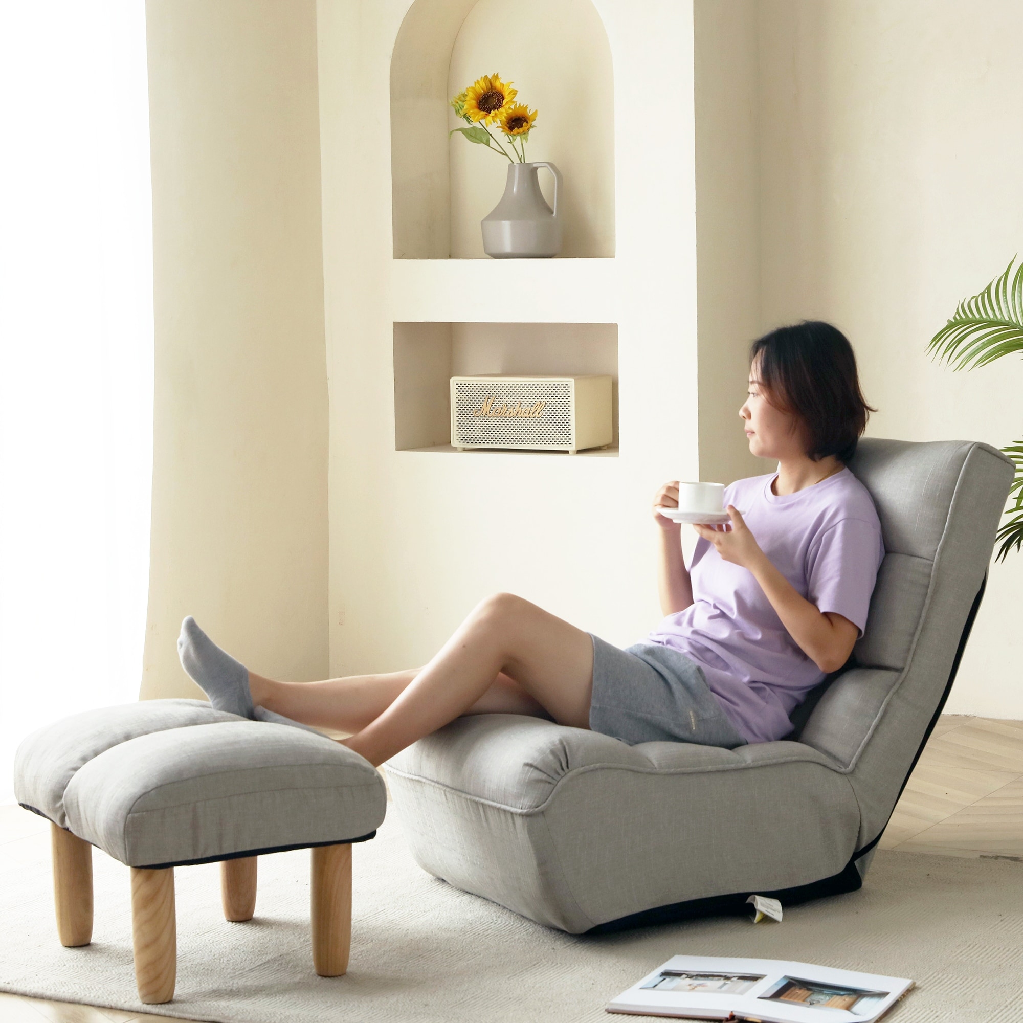 Lazy sofa deals chair
