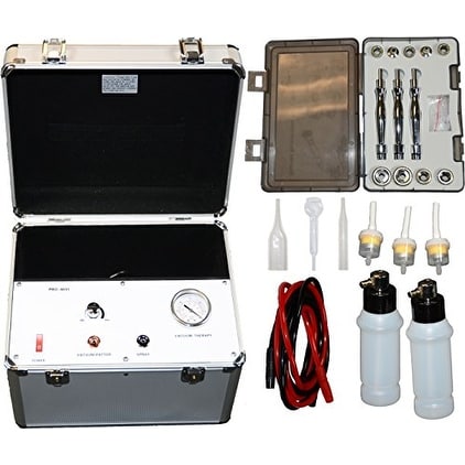 LCL Beauty Portable 3-in-1 Diamond Microdermabrasion Facial Machine