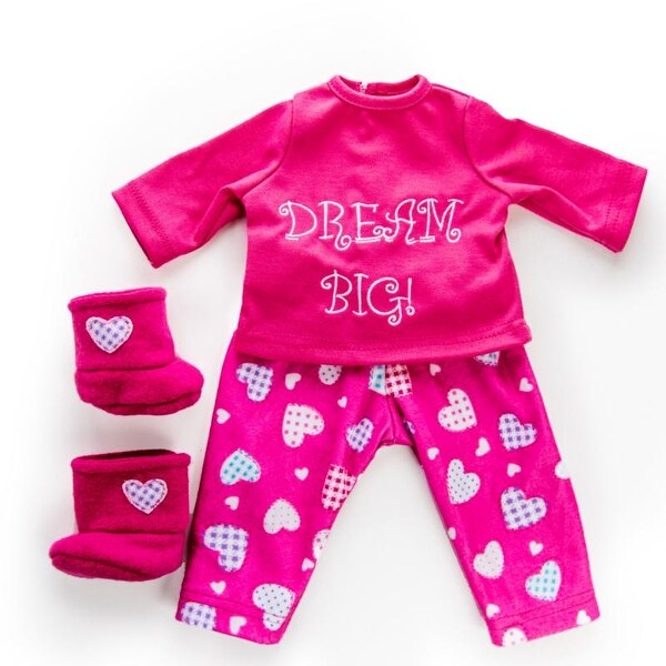 White Shirt Plaid Vest /& Black Pants-Boy fits 18/" American Girl Doll Clothes