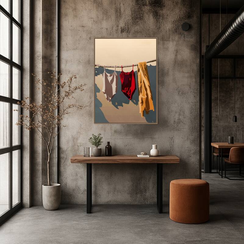 End of a Wonderful Day by Nadjaa Framed Canvas Wall Art