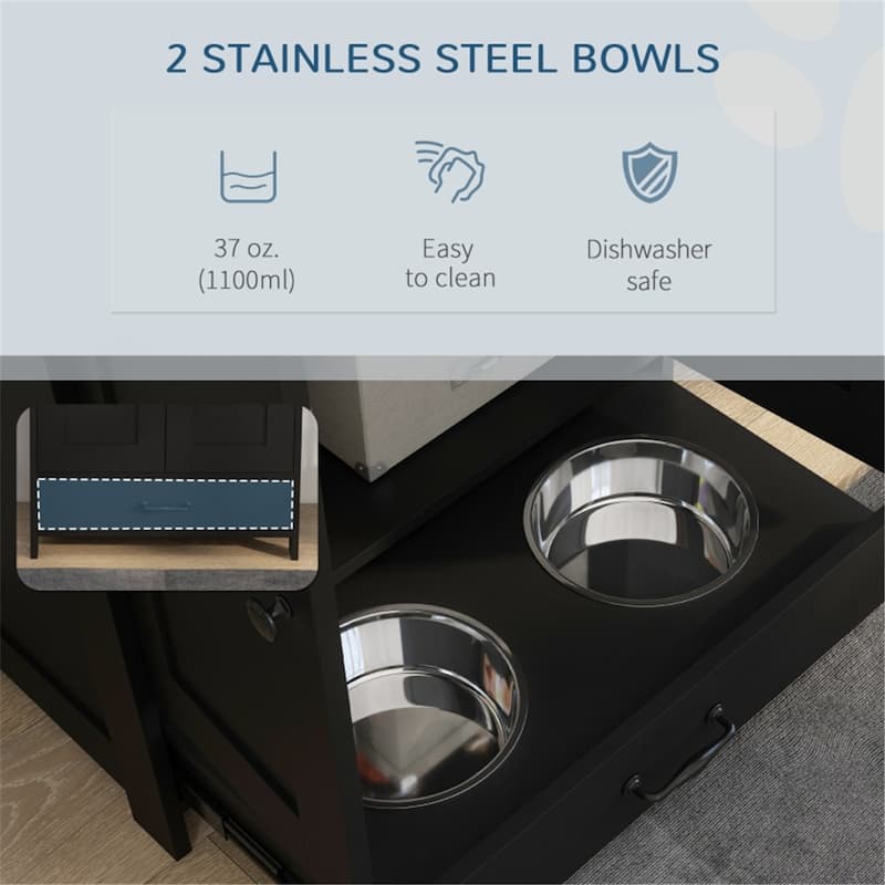 Dog Food Storage Cabinet