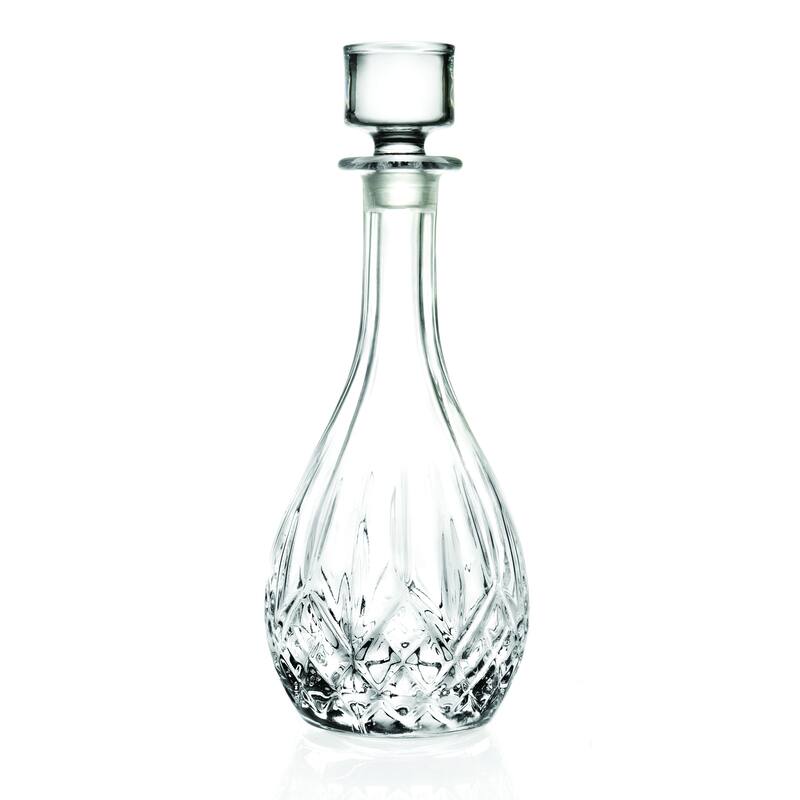 Majestic Gifts Inc. European Glass Wine Decanter W/ Stopper -30 Oz. - 4.7x 12.2