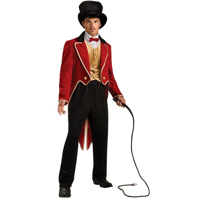 Shop Men S Lion Tamer Costume Male Ringmaster Costume As Shown Medium Overstock 17825811