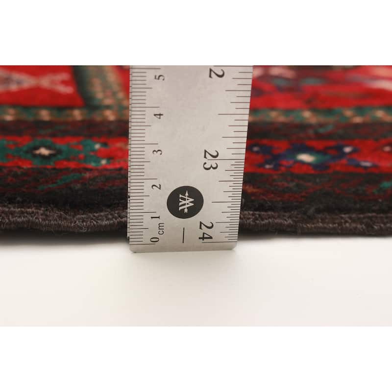 Teimani Red Rug 2'10" x 4'10" - 2'10 x 4'10