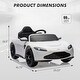 preview thumbnail 9 of 26, 12V Kids Ride on Car Licensed Aston Martin Electric Sports Car Toy for Toddles Battery Powered Car with Remote Control