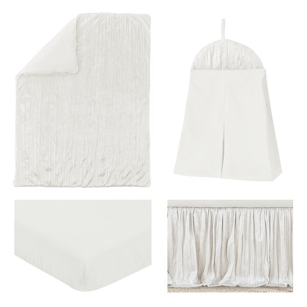 off white crib bedding