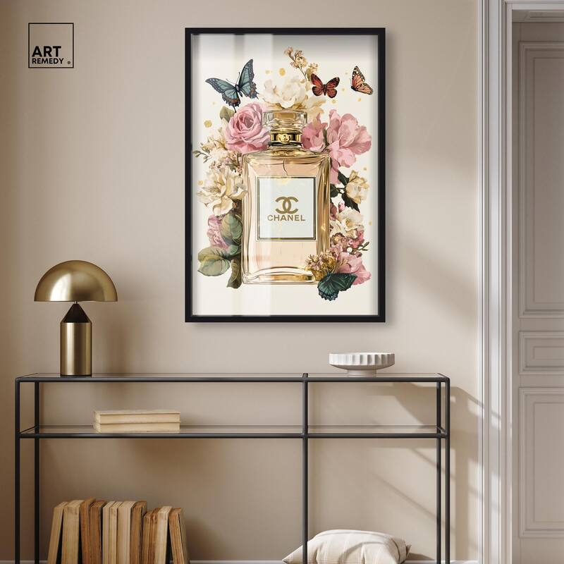 Glam Bloom Butterfly Perfume Shadowbox by Art Remedy