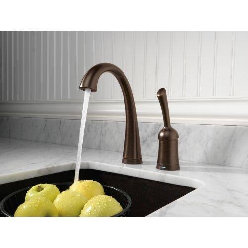 Shop Delta 1980t Pilar Bar Prep Faucet With On Off Touch