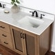 preview thumbnail 86 of 177, Altair Hadiya Bathroom Vanity with Composite Stone Countertop without Mirror