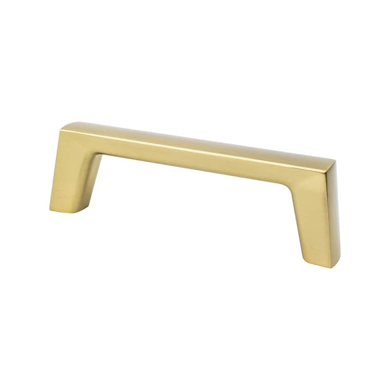 Berenson BROOKRIDGE-PULL-96 Brookridge 3-3/4" (96 mm) Contemporary - Modern Brushed Gold