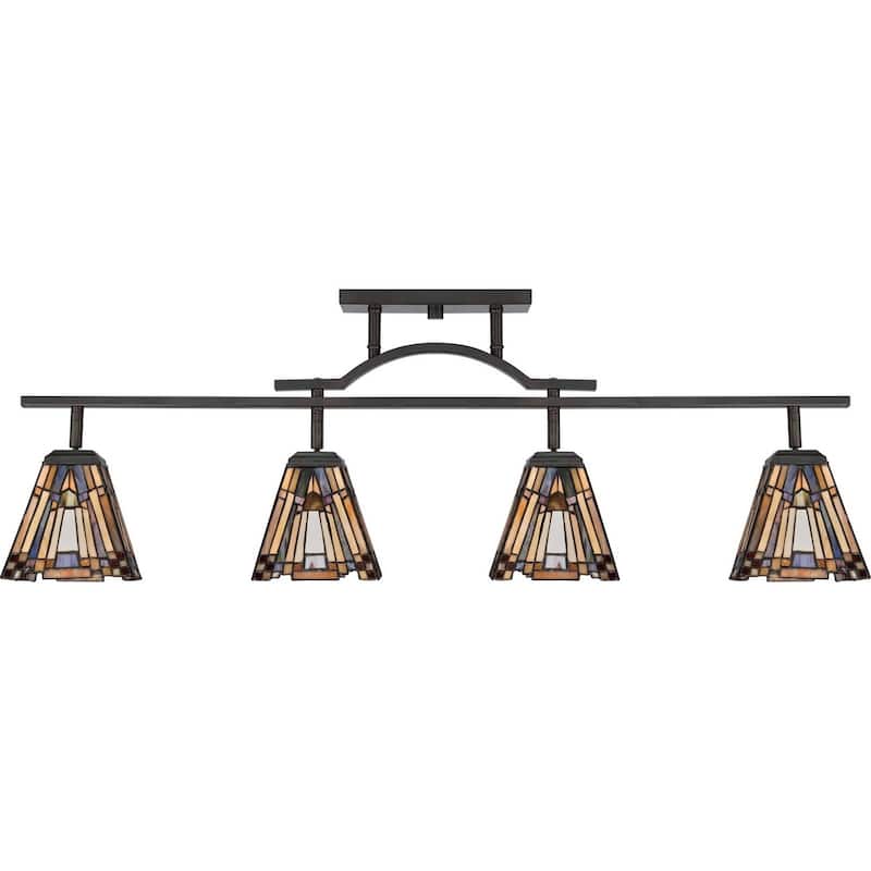 Quoizel Inglenook 4-Light 42" Track Lighting in Valiant Bronze
