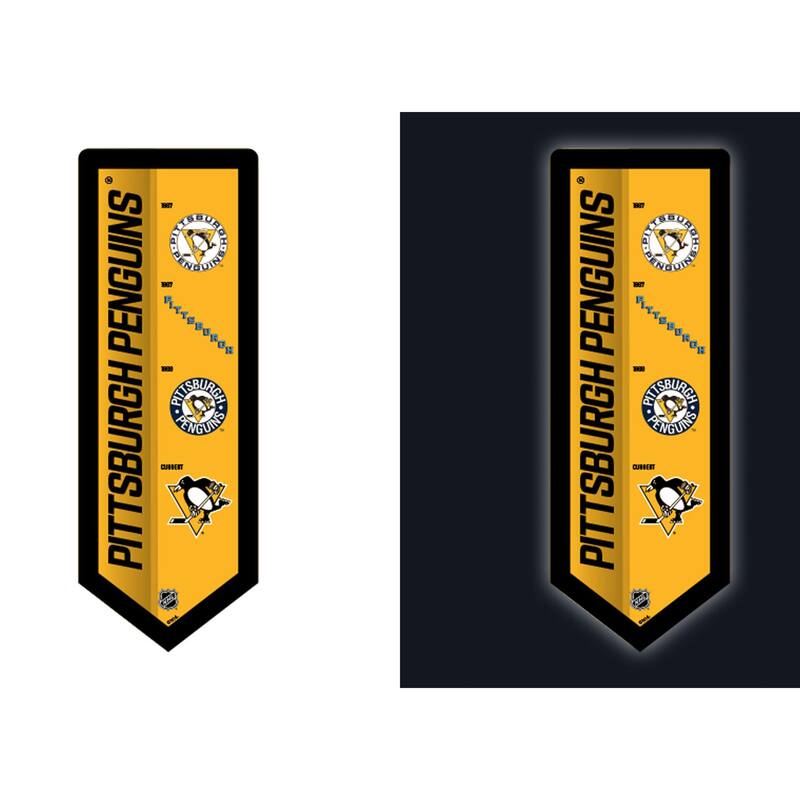 Pittsburgh Penguins LED Lighted Sign