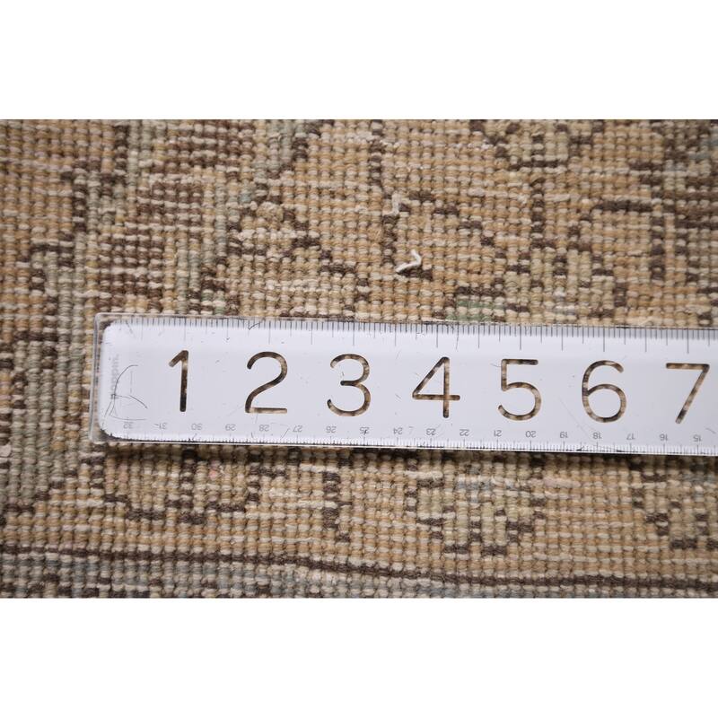 Tabriz Persian Vintage Area Rug Living Room Handmade Wool Carpet - 9'3" x 12'9"