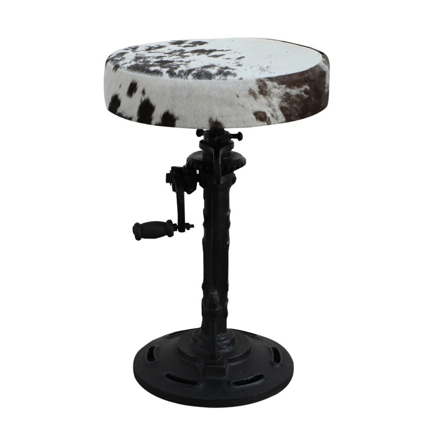 Bar stools 2025 with cowhide seats