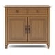 preview thumbnail 68 of 92, WYNDENHALL Hampshire 40" Wide Solid Wood Traditional Entryway Storage Cabinet - 40"w x 15"d x 36" h