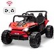 preview thumbnail 16 of 18, 12V Electric UTV Car with Remote Control, Ride on Truck with Toy Storage Red
