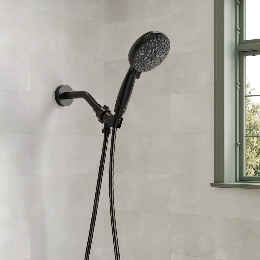 5 Spray Setting High Pressure Handheld Shower Head with Hose