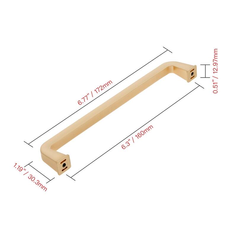 Utopia Alley Venice Pull Handle - Decorative Cabinet Drop Pull Knob/Pull, Knobs 1.17", 3.75"/5"/6.3" center to center