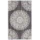 preview thumbnail 28 of 39, SAFAVIEH Handmade Ebony Dialita Medallion Wool Rug 3' x 5' - Brown/Ivory - Rectangle