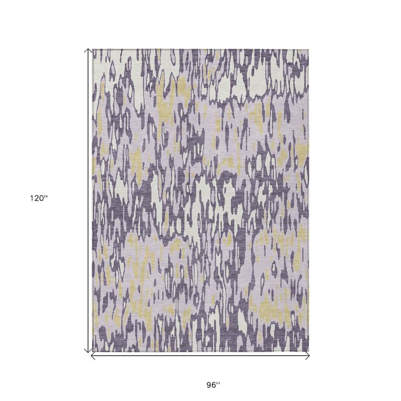 HomeRoots Striped Transitional Rectangle Outdoor Rug