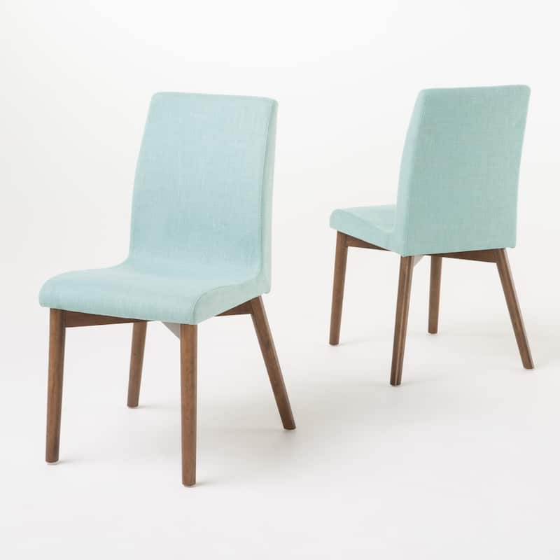 Orrin Mid-Century Fabric Dining Chair (Set of 2) by Christopher Knight Home