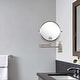 preview thumbnail 34 of 44, 8" Bathroom Mirror Wall Mounted Magnifying Reversible Double Sided 1X/10X Makeup Mirror