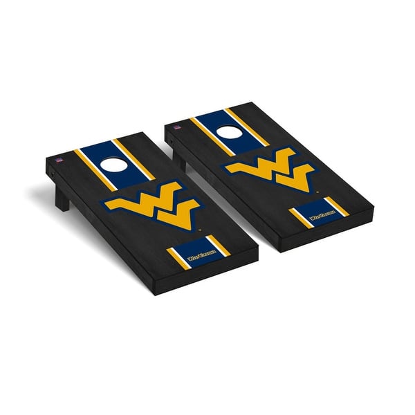 slide 2 of 5, West Virginia Mountaineers 2x4 Pro Cornhole Boards - V6 Include Carrying Case