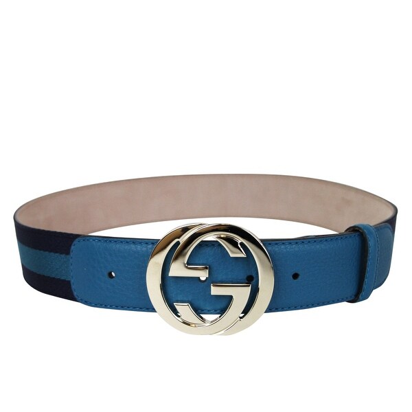 baby blue gucci belt