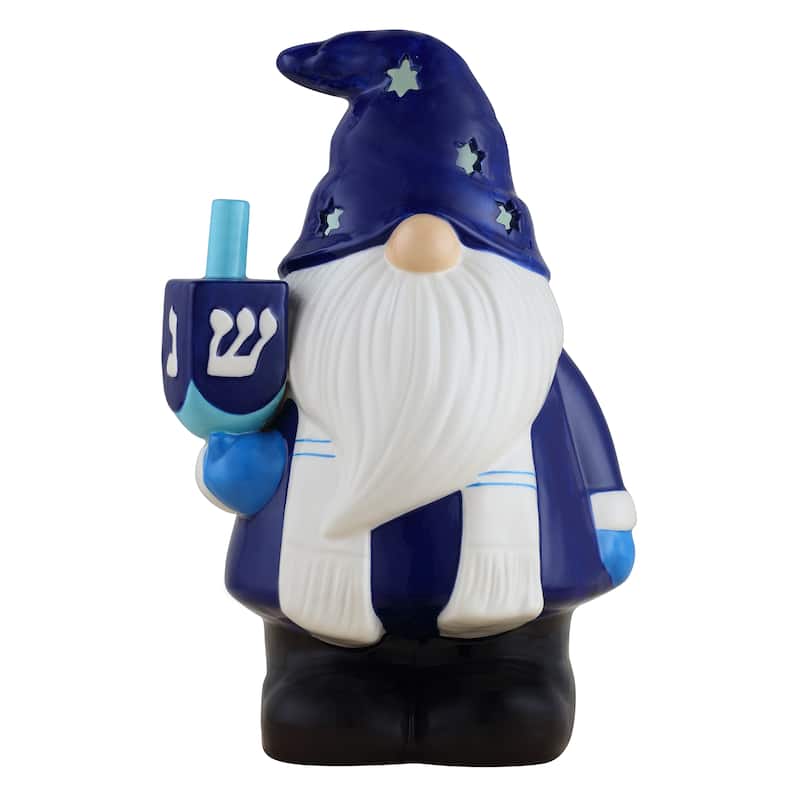 12" Nostalgic Ceramic Hanukkah Gnome