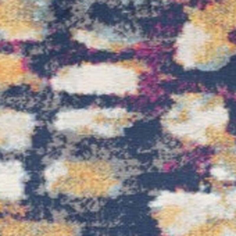 HomeRoots Codo Abstract Modern Square Area Rug