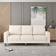 Modern Style Fabric Living Room Furniture Sofa Set, Loveseat and 3-Seat ...